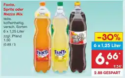 Netto Marken-Discount Fanta, Sprite oder Mezzo Mix Angebot
