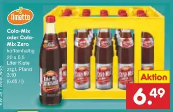 Netto Marken-Discount Cola-Mix oder Cola-Mix Zero Angebot