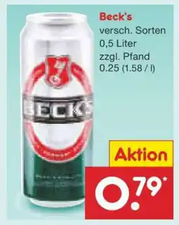 Netto Marken-Discount Beck's Angebot