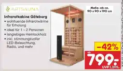Netto Marken-Discount Infrarotkabine Göteborg Angebot