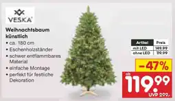 Netto Marken-Discount Weihnachtsbaum künstlich Angebot