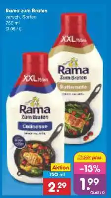 Netto Marken-Discount Rama Zum Braten Angebot