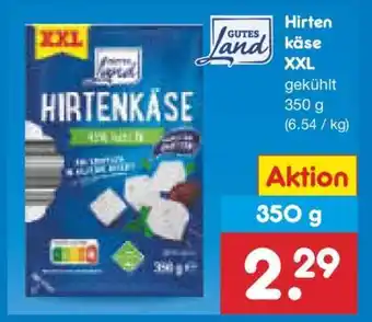Netto Marken-Discount Hirtenkäse XXL Angebot