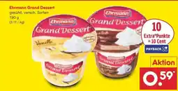 Netto Marken-Discount Ehrmann Grand Dessert Angebot