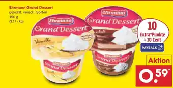 Netto Marken-Discount Ehrmann Grand Dessert Angebot