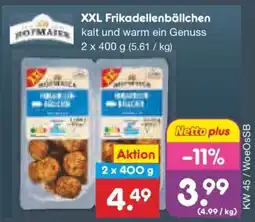 Netto Marken-Discount XXL Frikadellenbällchen Angebot