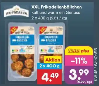 Netto Marken-Discount XXL Frikadellenbällchen Angebot