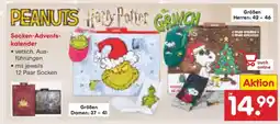 Netto Marken-Discount Socken Adventskalender Angebot