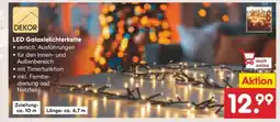 Netto Marken-Discount LED Galaxielichterkette Angebot