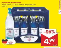 Netto Marken-Discount Gerolsteiner Mineralwasser Angebot