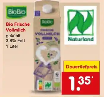 Netto Marken-Discount Bio-Frische Vollmilch Angebot