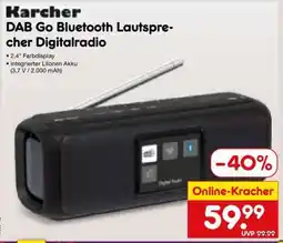Netto Marken-Discount DAB Go Bluetooth Lautsprecher Digitalradio Angebot