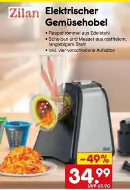 Netto Marken-Discount Elektrischer Gemüsehobel Angebot