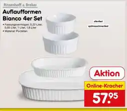 Netto Marken-Discount Auflaufformen Bianco 4er Set Angebot