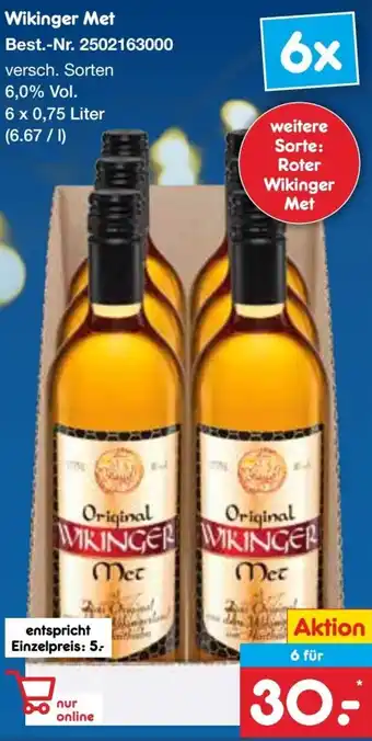 Netto Marken-Discount Wikinger Met Angebot