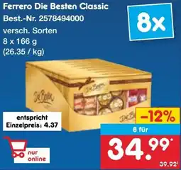Netto Marken-Discount Ferrero Die Besten Classic Angebot