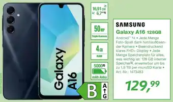 EP SAMSUNG Galaxy A16 128GB Angebot