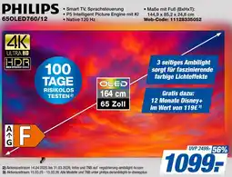 expert Techno Land PHILIPS 65OLED760/12 Angebot