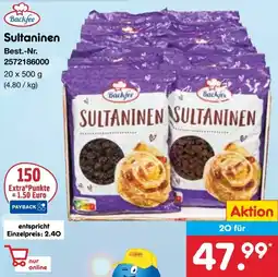 Netto Marken-Discount Backfee Sultaninen Angebot