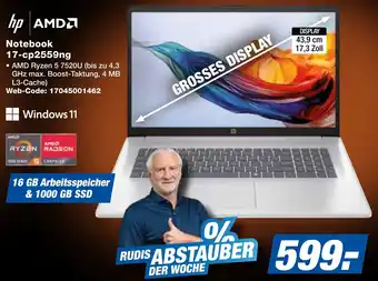 expert Techno Land hp Notebook 17-cp2559ng Angebot