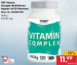 Netto Marken-Discount TNT Vitamin Complex Multivitaminkapseln mit 13 Vitaminen Angebot