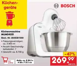 Netto Marken-Discount BOSCH Küchenmaschine MUM54251 Angebot