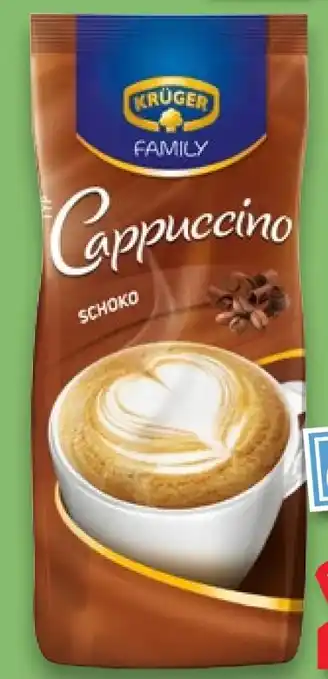 Kaufland Krüger Family Cappuccino Schoko Angebot