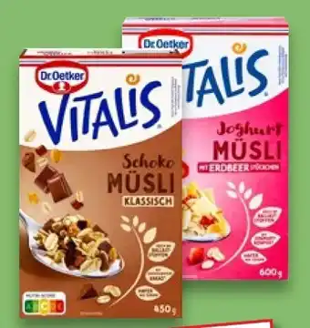 Kaufland Dr. Oetker Vitalis Schoko Müsli klassisch Angebot