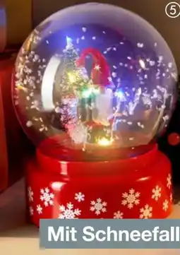 Woolworth LED-Schneekugel Angebot