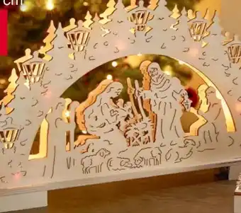 Woolworth LED-Lebkuchen-Holzzug Angebot