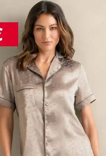 Woolworth Damen Satin Shirt Angebot