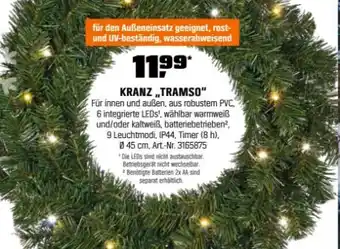 OBI KRANZ TRAMSO Angebot
