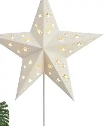 OBI Weihnachts-LED-Papierstern Angebot