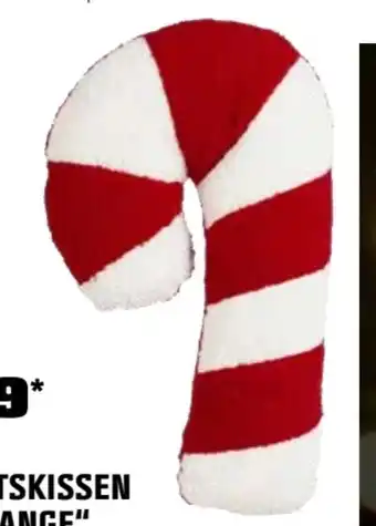 OBI WEIHNACHTSKISSEN ZUCKERSTANGE Angebot