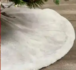 Woolworth Fellimitat Weihnachtsbaumdecke Angebot