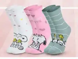 Woolworth Peanuts Damen Socken 3er-Pack Angebot