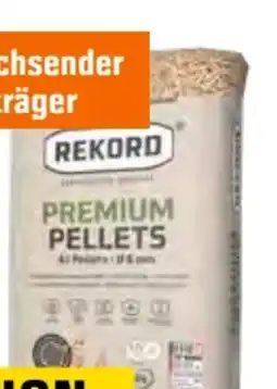 OBI Holzpellets Premium Angebot