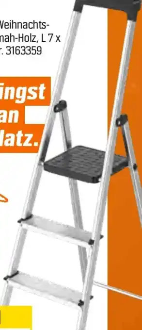 OBI Klapptrittleiter Angebot