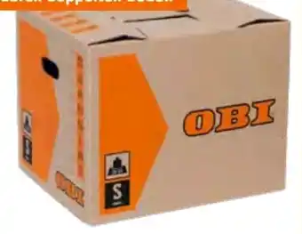 OBI Obi Umzugskarton Angebot