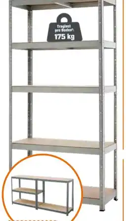 OBI Metall-Schwerlast-Steckregal Angebot