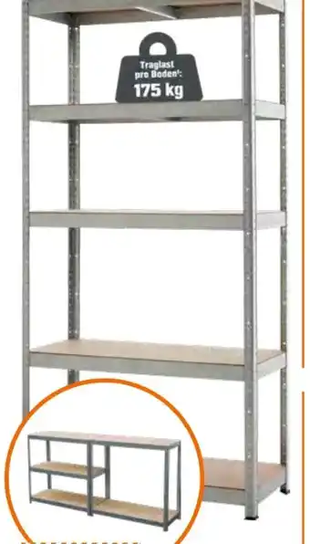 OBI Metall-Schwerlast-Steckregal Angebot