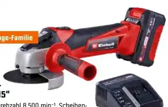 OBI Einhell Akku-Winkelschleifer Angebot