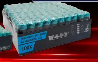 Woolworth W-Energy Zink-Kohle Batterien Angebot