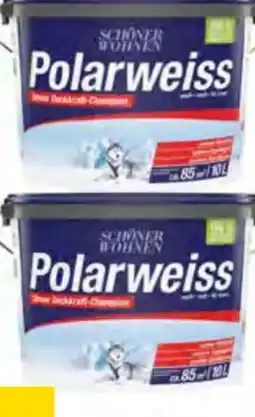 OBI Schöner Wohnen Wand- und Deckenfarbe Polarweiss Angebot