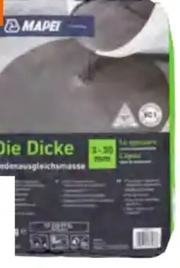 OBI Mapei Bodenausgleichmasse Die Dicke Angebot