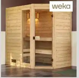 OBI Weka MASSIVHOLZ-SAUNA VALIDA ECK 1 SPARSET Angebot