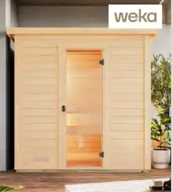 OBI Weka PREMIUMSAUNAHAUS KAAPI 1 NATUR Angebot
