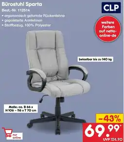 Netto Marken-Discount CLP Bürostuhl Sparta Angebot