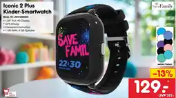 Netto Marken-Discount SaveFamily Iconic 2 Plus Kinder-Smartwatch Angebot