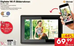 Netto Marken-Discount denver Digitaler Wi-Fi Bilderrahmen Angebot